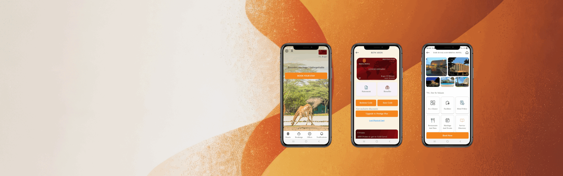 Neorcha Powers Serena hotels Loyalty App